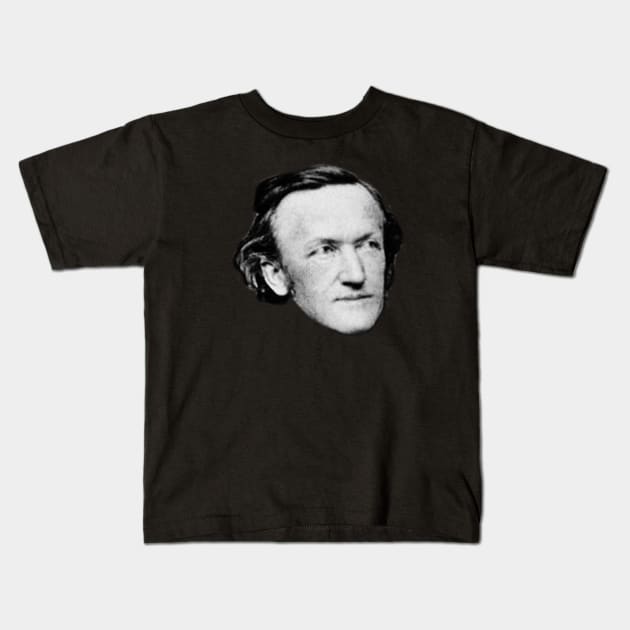 Richard Wagner Kids T-Shirt by TheMusicophile